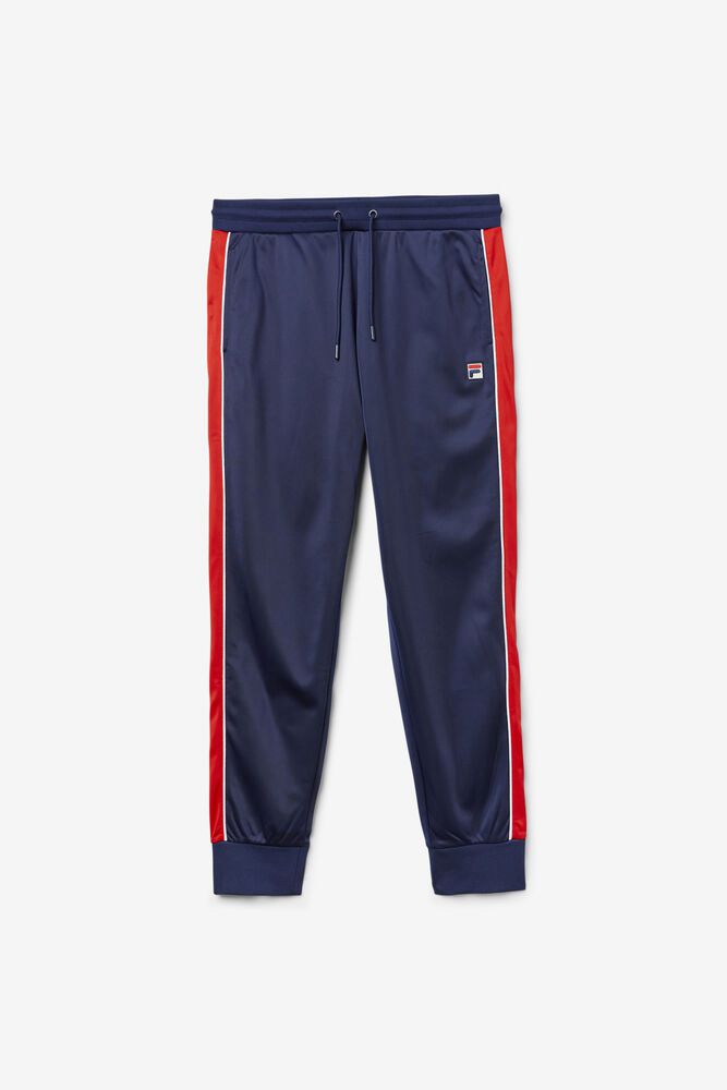 Fila Elijah Track Pants Navy - Mens - 10874MBGZ